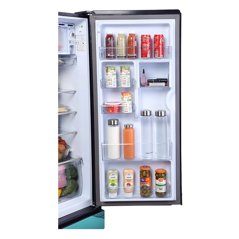 Haier 185L 2 Star Direct Cool Single Door Refrigerator with Toughened Glass Shelf HRD-2062PHG-N